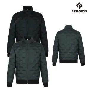 레노마골프 남성 겨울 핫멜팅 패턴 다운 패딩 점퍼 N-4302