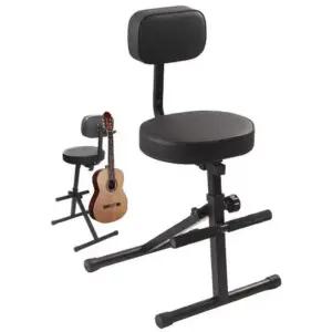 공연 기타연주의자 등받이 높낮이 버스킹 조절 기타