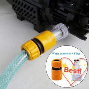 100% 호환 Karcher K2 K3 K4 K5 K6 K7 시리즈 고압 세척기 용 1set 압력 와셔 워터 커넥터 필터 세트