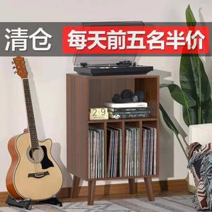 LP보관함 수납장 선반 우드 원목 거치대 플로어스탠딩 진열장 수납