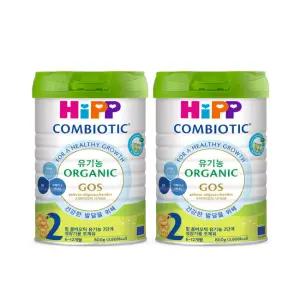 Hipp 힙 콤비오틱 유기농 분유 2단계 800g 2개