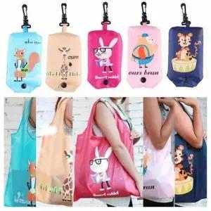 고품질 휴대용파우치 쇼핑백 동물 에코백 (WD958A4)