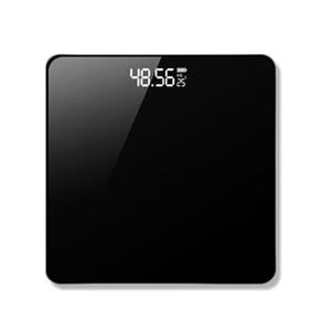 1 건전지 디지털 몸무게 미니 백라이트 블랙 실온 잔량 저울 체온 체중계 초경량 측정기