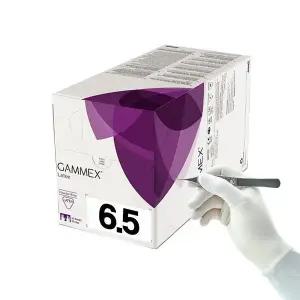 안셀 GAMMEX 멸균 수술용장갑 6.5 1박스(50조) / 라텍스 가막스