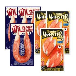 한성기업 몬스터크랩142gX3개 + 와일드크래미180gX3개