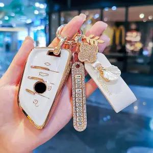 TPU 자동차 원격 키 케이스 커버 보호 쉘 가방 BMW 호환 X1 X3 X4 X5 X6 X7 1 3 5 6 7 시리즈 G20 G30 G11