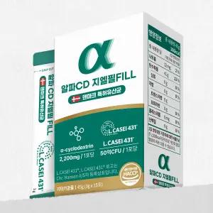 알파CD 지엘필 FILL 알파시클로덱스트린 3g x 15포 1박스