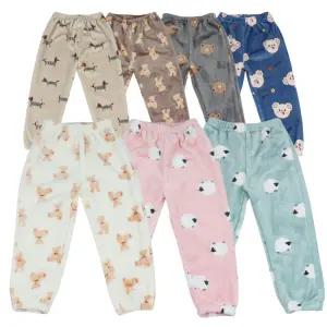 아동 수면 잠옷 바지 겨울 파자마 극세사 초등학생 어린이 주니어 7종