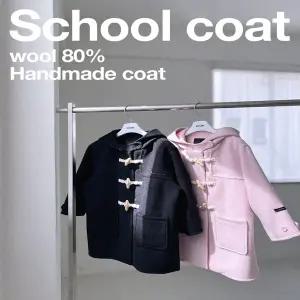 로아앤제인 sc (핸드메이드)쥬뗌므 더블코트(네이비/핑크) RJ25FCO01NA