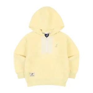 [캉골키즈]하프 집업 플리스 후디 PD 0002 레몬