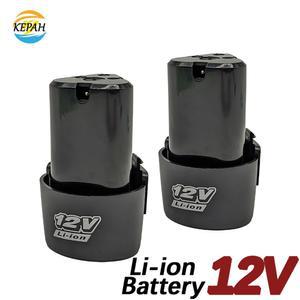 오리지널 범용 충전식 리튬 이온 배터리, 전기 스크루 드라이버, 피스톨 드릴, 미니 앵글 연마기 도구에 적합, 12V
