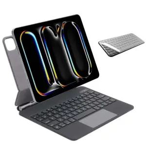 아이패드 프로 M5 13인치 8세대 호환 매직 키보드 블루투스 케이스 한글 각인 iPad Pro13
