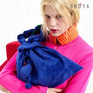[SNOYA]스노야  25FW FAUX 스웨이드 숄더백+곱창밴드