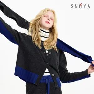 [SNOYA]스노야  25FW 메리노울100 웨이브 머플러 1종