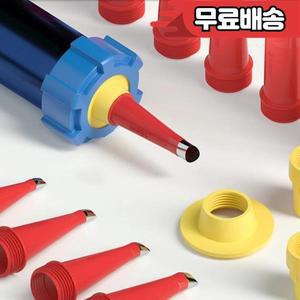 베이스 키트가 있는 스테인레스 스틸 코크 깍지 어플리케이터 실리콘 실란트 마감 도구 욕실 싱크대 조인