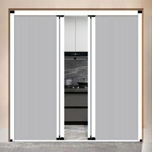 자바라슬라이딩도어 맞춤제작 파티션 방풍 풀차광 미닫이 커튼