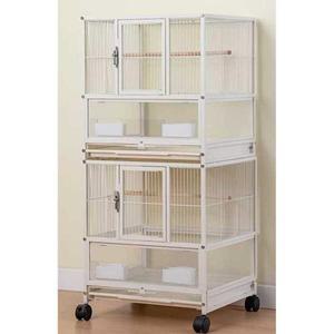 이동식 대형 새장 케이지 반려 놀이터 앵무새 조류