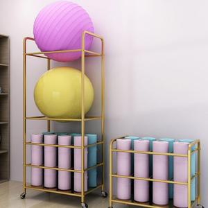 폼롤러거치대 이동식 선반 짐볼 정리 거치대 필라테스 홈트