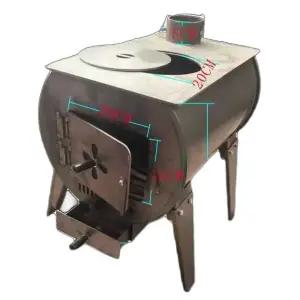 드럼통화목난로 야외 장작난로 화로대 중형 가스통난로