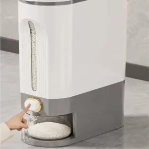 5KG 10KG 보관통-쌀통.쌀독.대용량.잡곡보관통.항아리.잡곡통.쌀보관함.항아리.10KG 대용량 계량형 쌀통