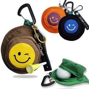 벙거지 골프공주머니 파우치 골프티꽂이 SET 필드용품 파크골프 겸용 상품