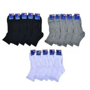 베이직 남성 데일리 중목양말 28cm 5켤레세트 남자양말 신사양말 단목양말