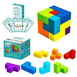 자석 소마큐브 헥서스 퍼즐카드포함 보드게임 B820