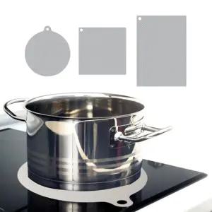 실리콘 인덕션 보호매트 스크래치방지 패드 덮개 깔판 깔개 조리