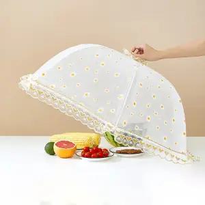 밥상보 원터치 레이스 덮개 식탁 음식보 위생 커버
