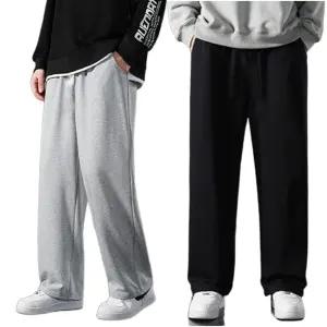 cocolive 남녀공용 베이직 기모 와이드팬츠