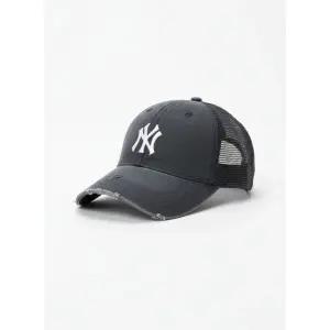 MLB 카리나 베이직 워싱 메쉬캡 NY Charcoal Grey 3AMCB0153-50CGS 756060