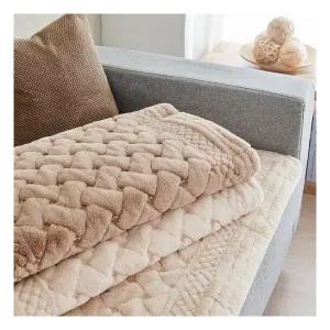 [한일카페트]부드러운 윈터소프트 극세사 특대형 쇼파패드(85240CM)