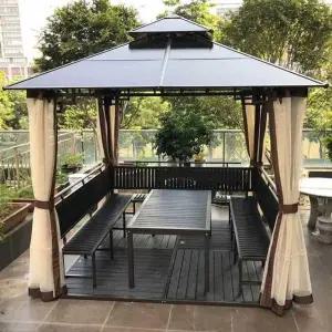 코스트코파고라 옥상 사각 파고라 캐노피 정자 조립식 쉼터
