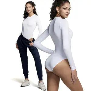 [테슬라][한정특가] 여성 긴팔 바디수트 자외선차단 바프