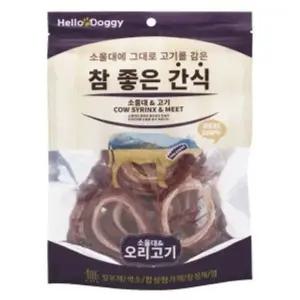 강아지 육포 간식 헬로도기 애견 소울대오리 80g 반려동물 영양간식 (WFK8OY6)