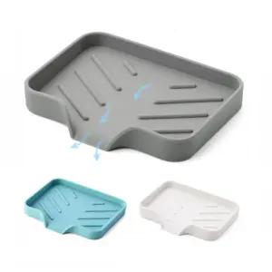 실리콘 비누 트레이 받침대 거치대 통 물빠짐