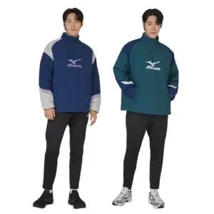 [미즈노](하남점) 24AW 공용 하이넥 패딩 피스테 HIGHNECK PADDING PISTE 겨울철 축구 운동복 32YE4643 2C