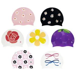 모아 포도 실리콘수모 수영모자 양면수모