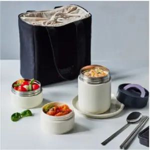 락앤락 올핏 보온도시락 1020ml 수저 가방 포함 스텐레스 밥통