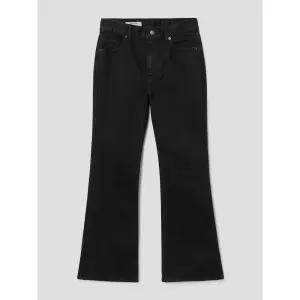 [에잇세컨즈] 부츠컷 기모 데님  블랙 (355X21LPC5)