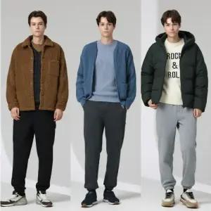 펠틱스 남성 장기모 웜맥스 조거팬츠 3종 (F13M-3)