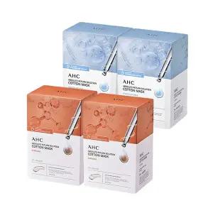 [AHC]AHC 순면 마스크팩 100매 퍼밍50 + 모이스처라이징 50