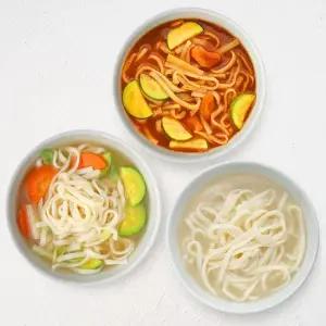 [대용량 7인분] 강원도 감자칼국수 + 혼합소스 옹심3 장칼2 사골2)