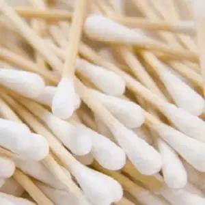 고급 면봉1봉(100개입) 나무 면봉 귀이개 일회용면봉 면봉 유아면봉 귀이개 나무면봉
