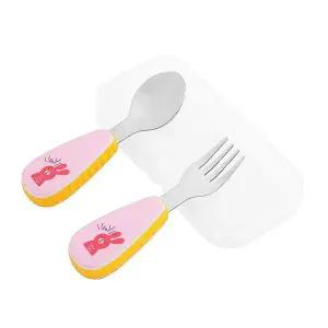 유아용 수저 세트 아기 키즈 식기 어린이집