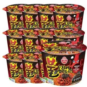 [오뚜기] 불오징어볶음면 용기 110g 12개[35409292]