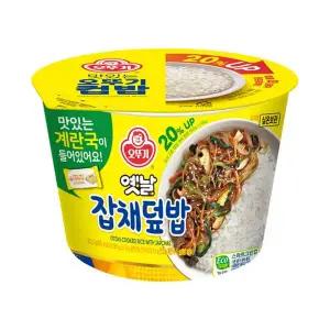 [오뚜기] 컵밥 옛날 잡채 덮밥 12개[35238255]