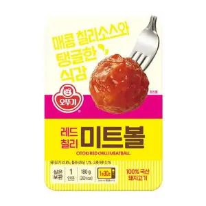 [오뚜기] 레드칠리 미트볼(렌지) 180g 12개[35238264]