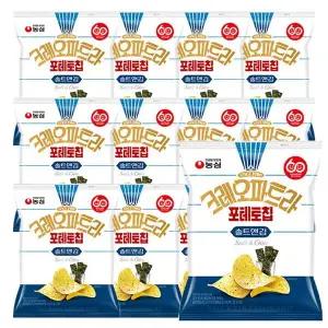 [NS홈쇼핑]농심 크레오파트라 포테토칩 솔트앤김 50g 16개[35240101]