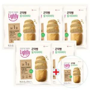 [NS홈쇼핑]라이틀리 곤약빵쌀치아바타 240g(60g 4입)5+1개[35286373]